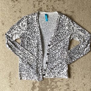 Leopard Cardigan